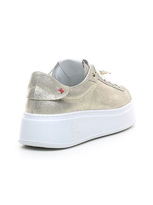 Sneaker laminato con charm a forma di libellula Gio+ GIO + | PIA146B-PLATINO